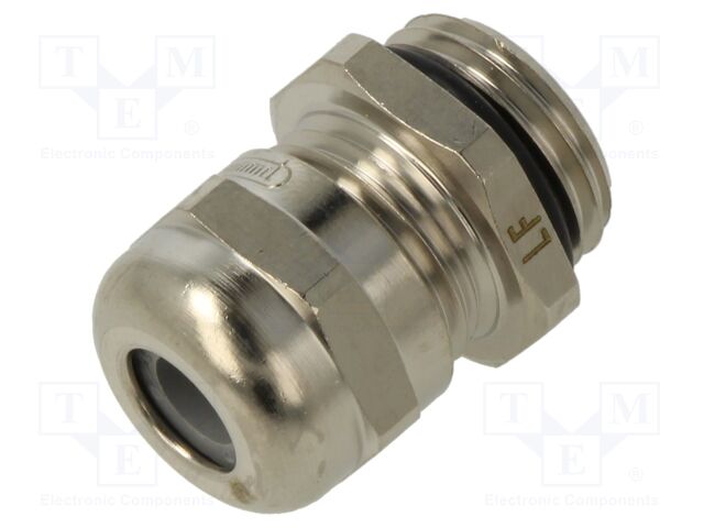 Cable gland; M16; 1.5; IP68; brass; lead free