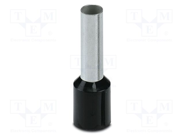 Tip: bootlace ferrule; insulated; copper; 6mm2; Bit len: 12mm