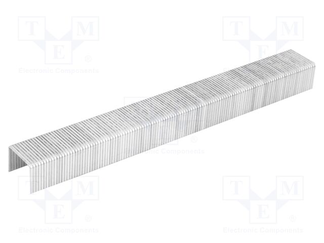 Staples; Width: 12.8mm; L: 8mm; steel; 4000pcs.