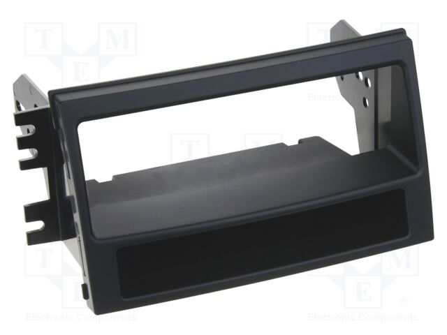 Radio frame; Kia; Kia Soul 2009->2011; black; Version: 1 DIN