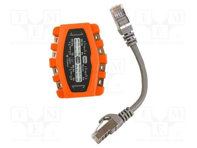 Test adapter; RJ45 plug; 52051670