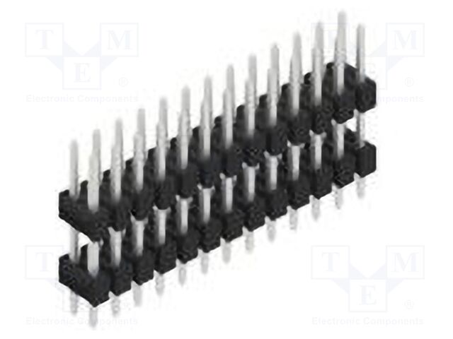 Connector: pin strips; pin header; male; PIN: 26; 2.54mm; THT; 2x13