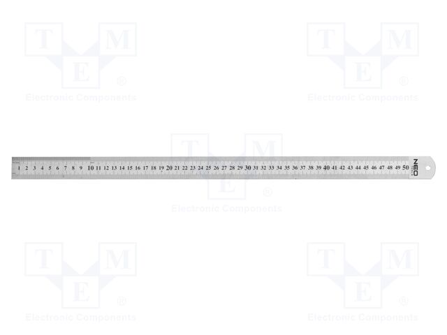 Ruler; L: 0.5m