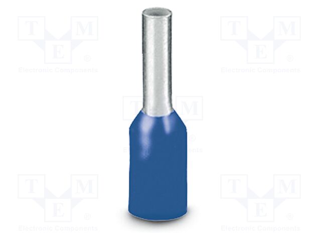 Tip: bootlace ferrule; insulated; copper; 2.5mm2; Bit len: 8mm