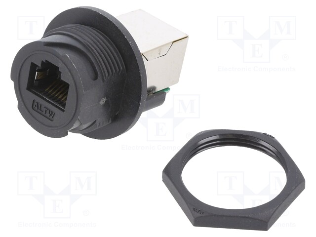 Coupler; PIN: 8; Cat: 5e; Layout: 8p8c; RJ45 socket,both sides; IP67