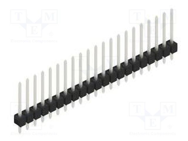 Connector: pin strips; pin header; male; PIN: 21; 2.54mm; THT; 1x21