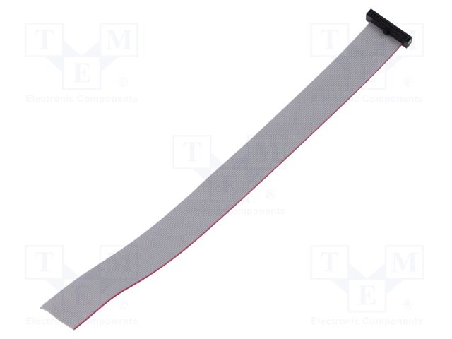 Ribbon cable with IDC connectors; Tape ph: 0.64mm; 177.8mm