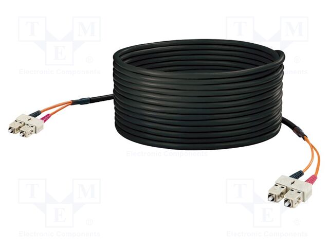 Fiber patch cord; OM1; SC/UPC,both sides; 350m; 62.5/125um; PUR