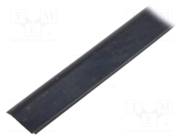 Hole and edge shield; EPDM; L: 10m; black; H: 16mm; W: 9mm