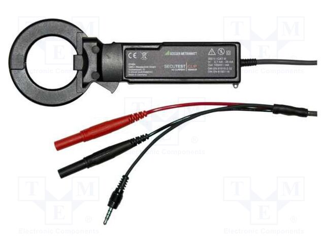 AC current clamp adapter; Øcable: 25mm; I AC: 0.1÷25mA; ±5%; IP40