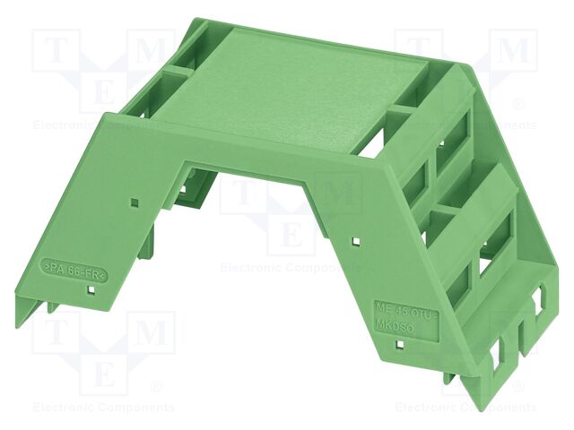 Upper housing; green; ME 45; X: 45.2mm; Y: 99mm; Z: 45.85mm