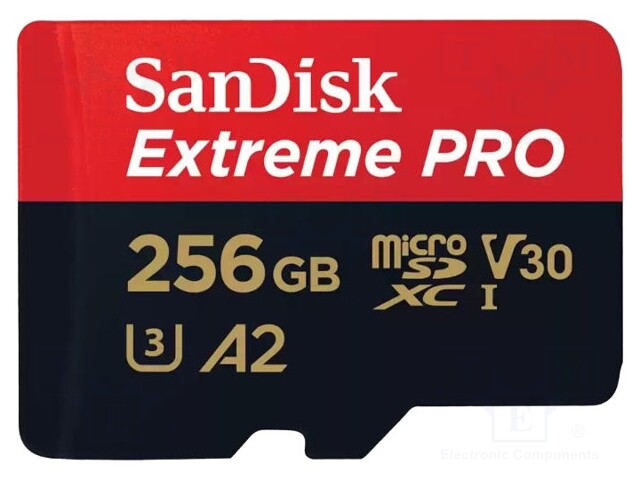 Memory card; Extreme Pro,A2 Specification; microSDXC; 256GB
