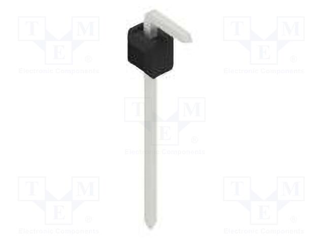 Connector: pin strips; pin header; male; PIN: 1; 2.54mm; THT; 1x1
