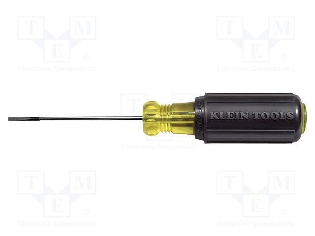 Screwdriver: standard; slot; SL 1/8"; Blade length: 102mm