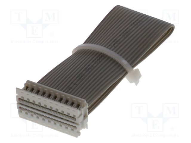 Ribbon cable with connectors