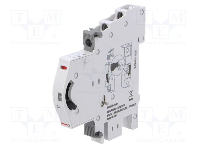 Accessories: auxiliary contacts; 5A; 250VAC