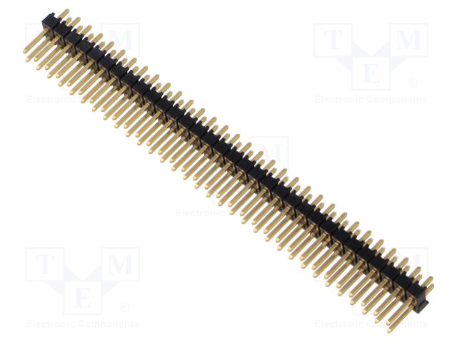 Connector: pin strips; pin header; male; PIN: 64; straight; 2.54mm