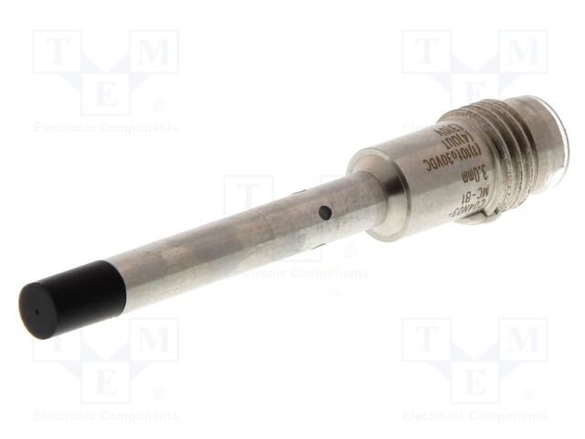 Sensor: inductive; OUT: PNP / NC; 0÷3mm; Ø4; IP67; PIN: 3