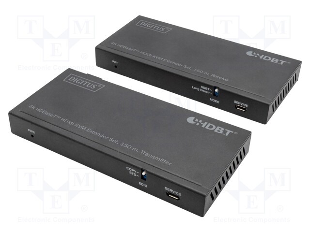 Device: KVM switch; HDCP 2.2,HDMI 2.0,USB 2.0; black; 150m