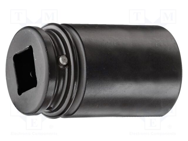 Socket; 6-angles,socket spanner,impact; 27mm; 1"; long