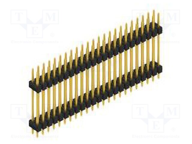 Connector: pin strips; pin header; male; PIN: 46; 2.54mm; THT; 2x23