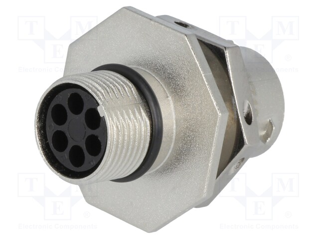 Connector: circular; Series: RT360; socket,plug; male; PIN: 6; IP67