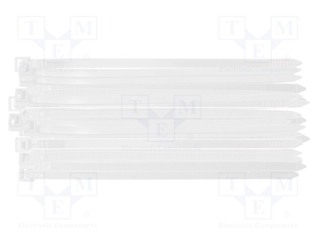 Cable tie; L: 200mm; W: 7.6mm; natural; 50pcs; EXTREME