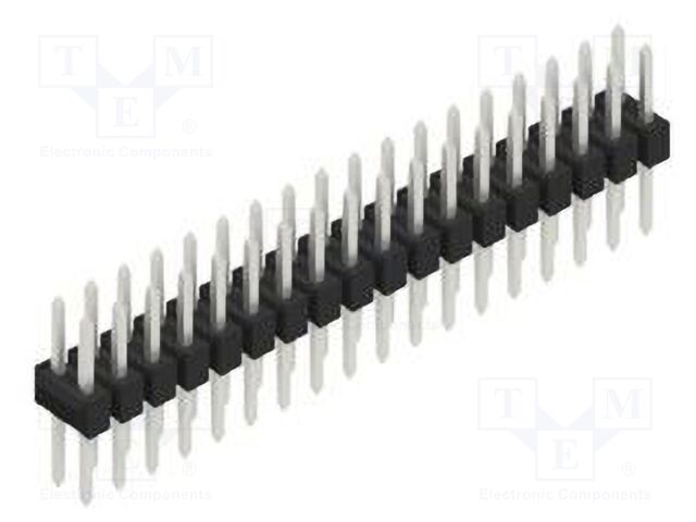 Connector: pin strips; pin header; male; PIN: 36; 2.54mm; THT; 2x18