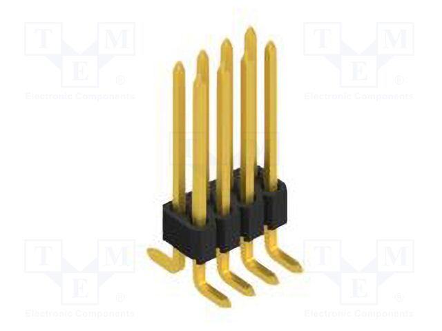 Connector: pin strips; pin header; male; PIN: 8; 1.27mm; SMT; 2x4