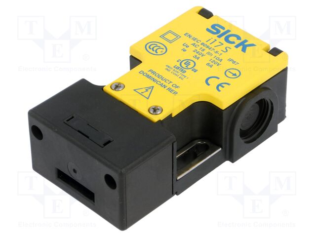 Safety switch: electromechanical; i17S; NC x2 + NO; IP67