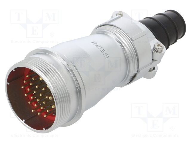 WF40; plug; male; PIN: 26(22+4); IP65; 15.5÷18.8mm; soldering; 500V