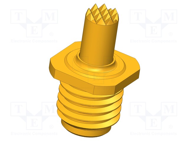 Test needle; Operational spring compression: 1mm; 5A; Ø: 1.3mm