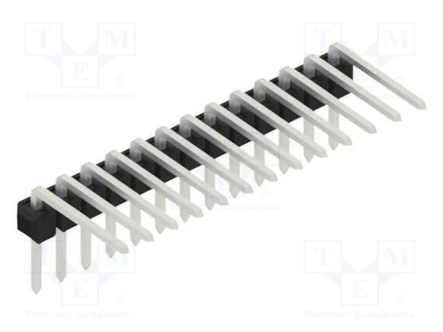 Connector: pin strips; pin header; male; PIN: 13; 2.54mm; THT; 1x13