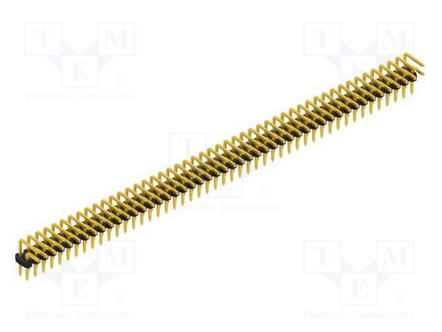 Connector: pin strips; pin header; male; PIN: 96; 2mm; THT; 2x48