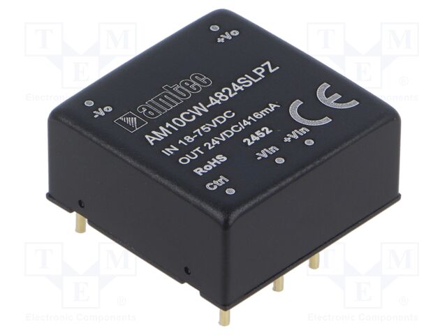 Converter: DC/DC; Protection: short circuit protection SCP