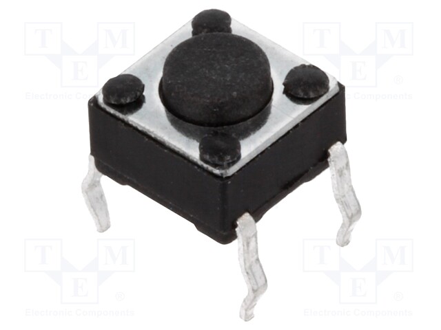 Microswitch TACT; SPST-NO; Pos: 2; 0.05A/12VDC; THT; none; 2.5N