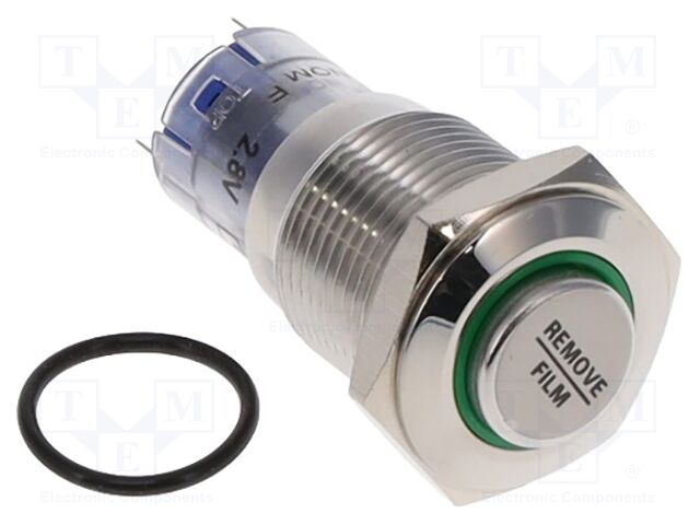 Switch: vandal resistant; Pos: 2; SPDT; 2A/48VDC; IP67; ON-(ON)