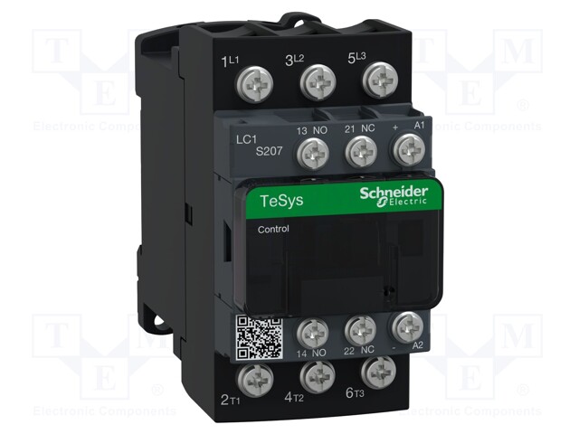 Contactor: 3-pole; NO x3; Auxiliary contacts: NC + NO; 72VDC; 25A