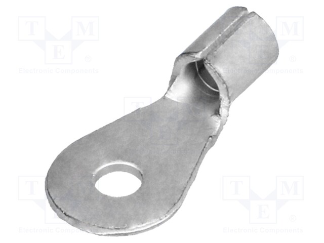 Ring terminal; M2,5; 1.5÷2.5mm2; crimped; for cable; tinned; 2.6mm