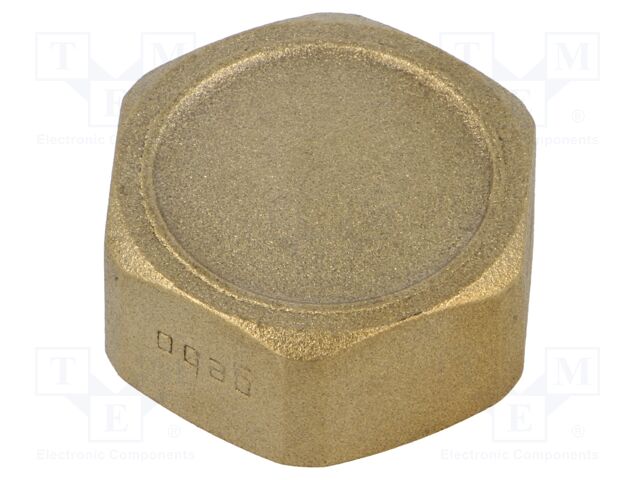 Hexagonal; max.6bar@<90°C,max.16bar@10°C÷30°C; brass CW617N