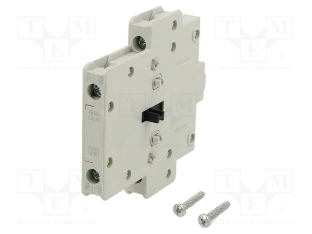 Auxiliary contacts; Series: CEM; Leads: screw terminals