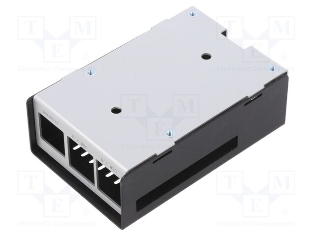 Enclosure: for computer; RPI-4B-4G,RPI-4B-8G; aluminium,steel