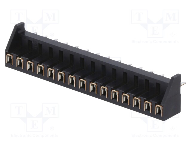 Connector: PCB to PCB; female; PIN: 15; 2.54mm; Series: MDF7; tinned