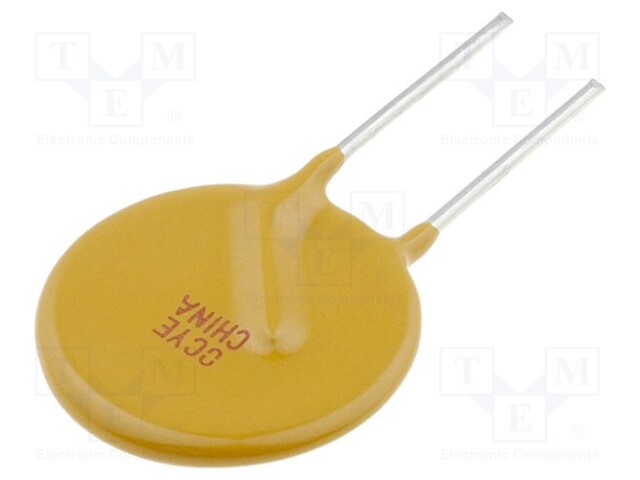 Fuse: PTC polymer; 1.6A; Pitch: 5mm