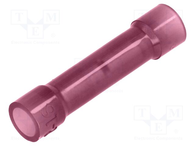 Butt splice; insulated; copper; Insulation: nylon; 0.25÷1.5mm2