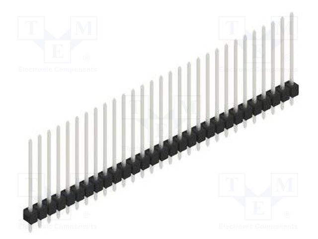 Connector: pin strips; pin header; male; PIN: 29; 2.54mm; THT; 1x29
