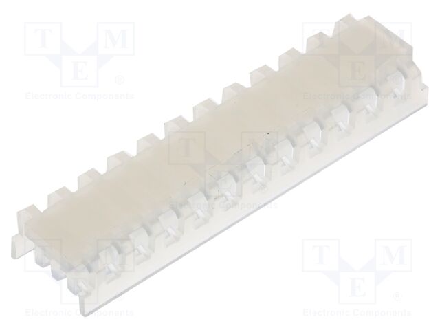 Protection cover; PIN: 12; end connector,inline splice; 2.54mm