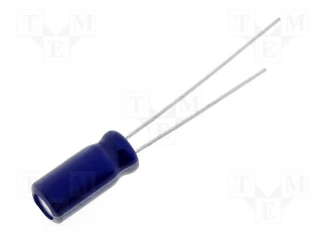 Capacitor: electrolytic; THT; 4.7uF; 450VDC; Ø10x12.5mm; Pitch: 5mm