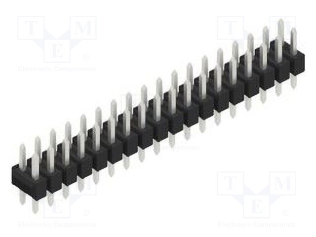 Connector: pin strips; pin header; male; PIN: 36; 2.54mm; THT; 2x18