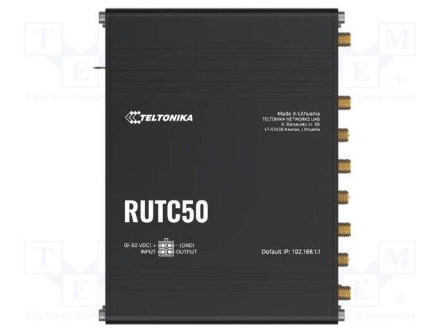 Module: router; DDR3; 512MBRAM,528MBFLASH; for DIN rail mounting